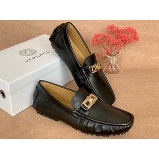Giày Lười Nam Da Bò Cao Cấp Versace GVS04