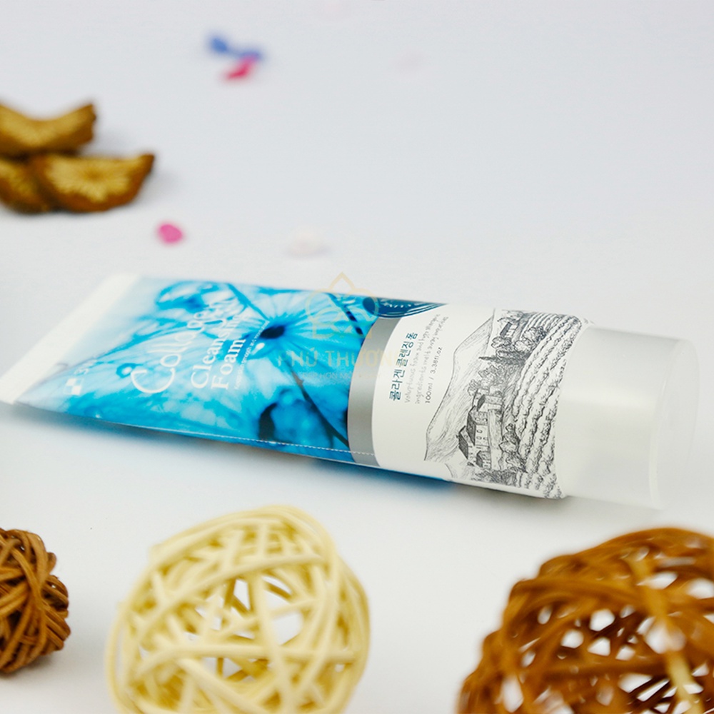 Sữa Rửa Mặt 3W Clinic Collagen Cleansing Foam 100ml