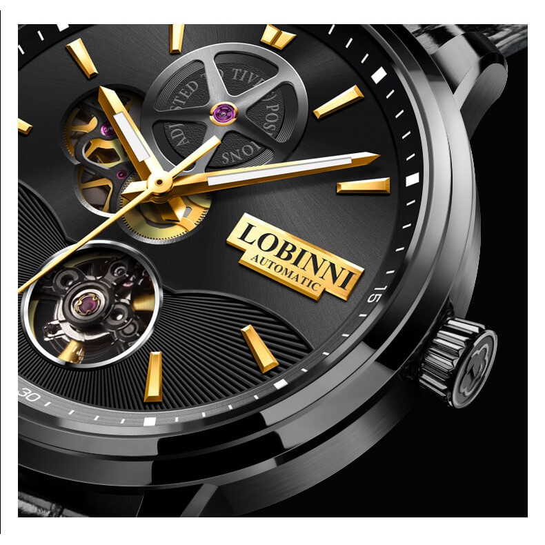 Đồng hồ nam chính hãng Lobinni No.5018-1
