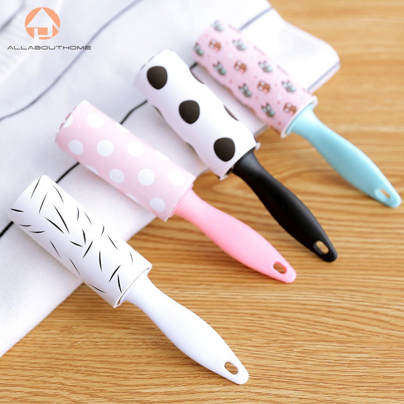 ABH Clothes Coat Sticky Lint Roller Dog Pet Hair Remover Mini Portable Cleaning Device