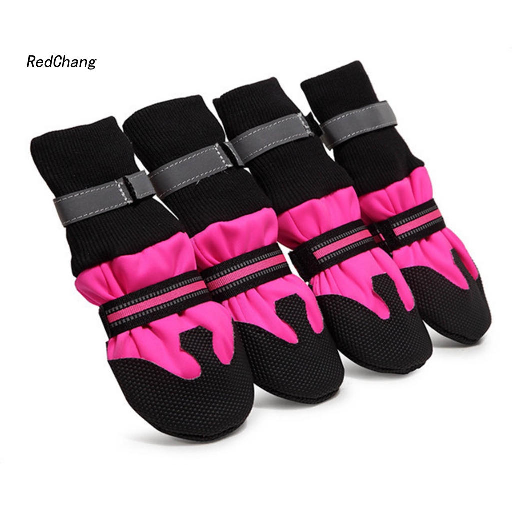 Rc ~ Giày Bốt Cho Chó Cưng Không Có Tiếng Kêu
