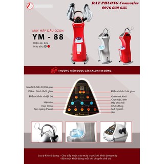 Máy hấp dầu Ozone 2 đầu YM-88