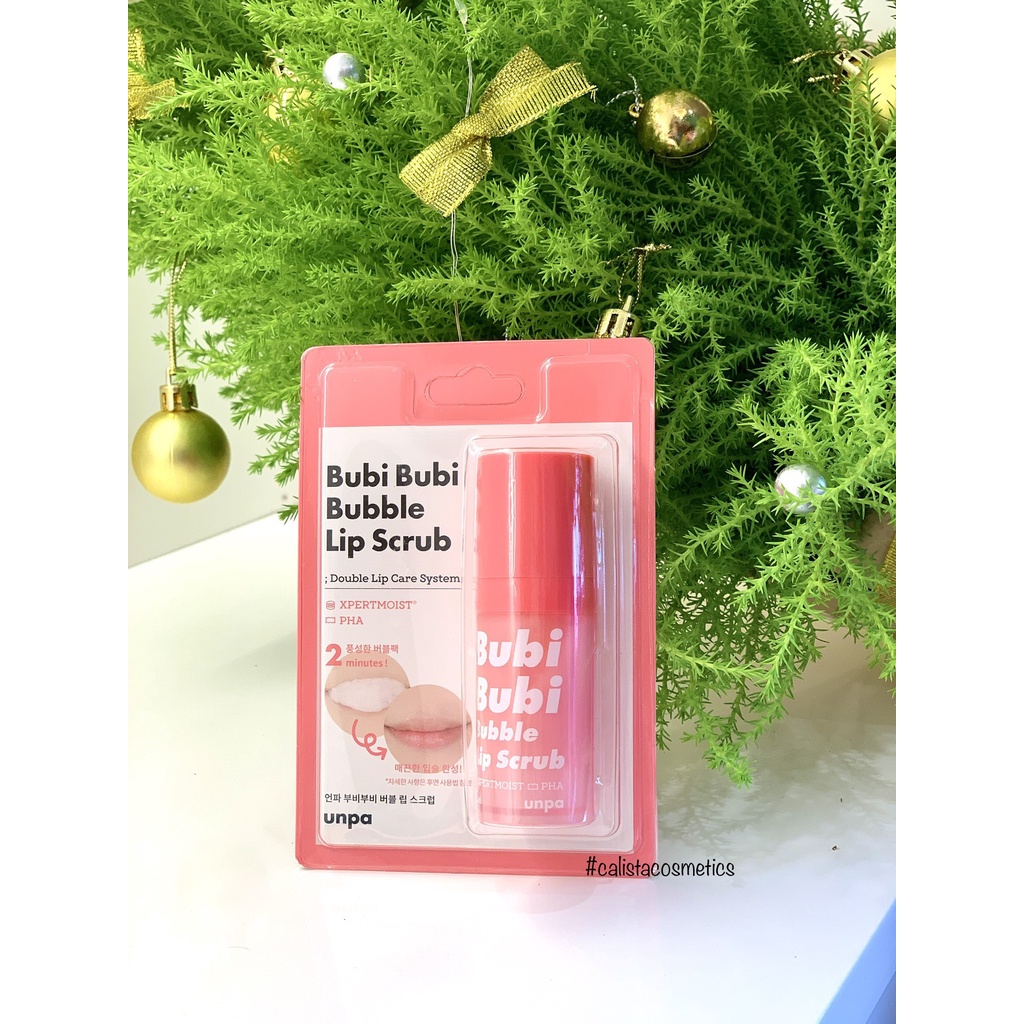 Tẩy da chết môi Sủi bọt Bubi Bubi Lip