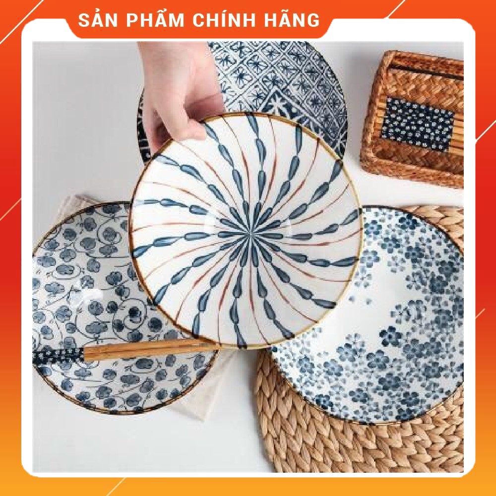 Bát tô men sứ hoa văn Nhật Bản