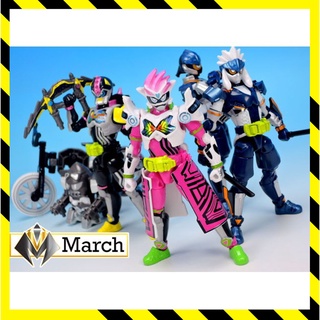 Mô hình SODO Kamen Rider Ex-Aid Creator Gamer, Lazer Level 0, Fuma, Ninja Player