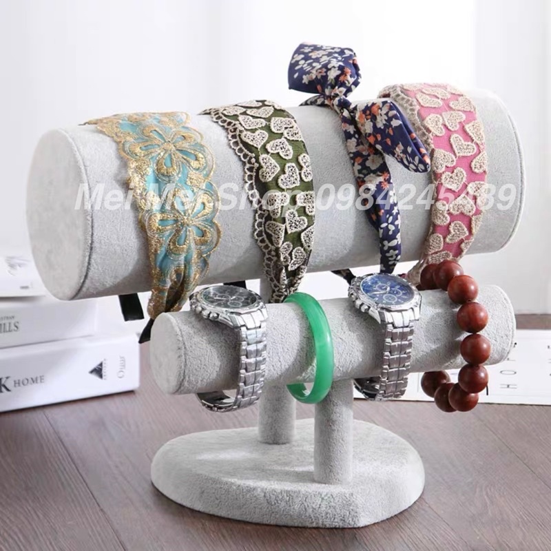 Giá Kệ Treo Bờm Tóc,Băng Đô,Vòng Tay 2 Tầng