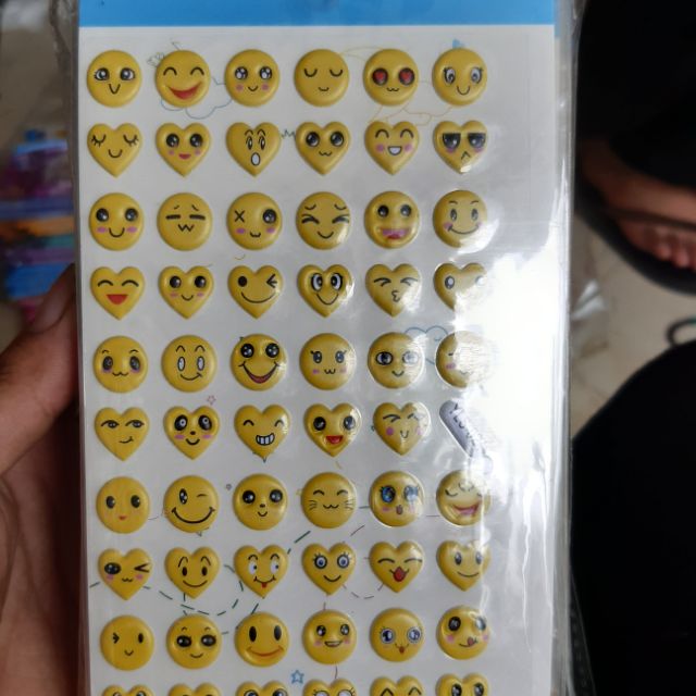 Sikch gián nổi siêu dễ thương bịch 20 tờ