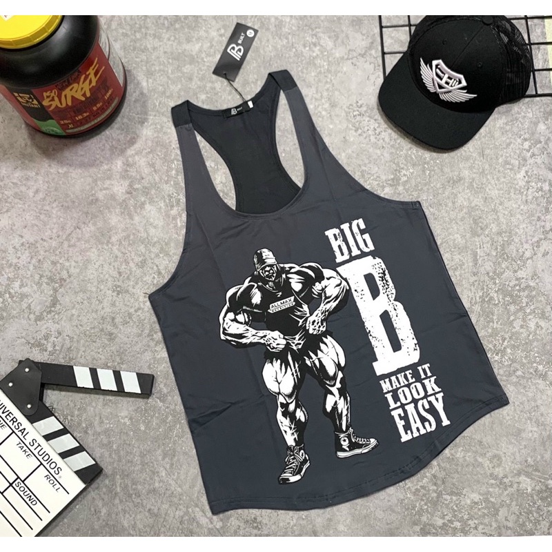 [ sale sốc] áo ba lỗ GYM nam,áo ba lỗ nam body cực chất