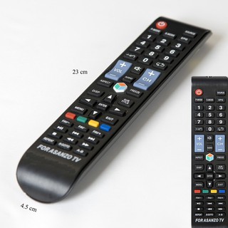 Asanzo 3D Dài - Remote điều khiển Tivi Asanzo Smart thông minh (giống mẫu mới xài được)