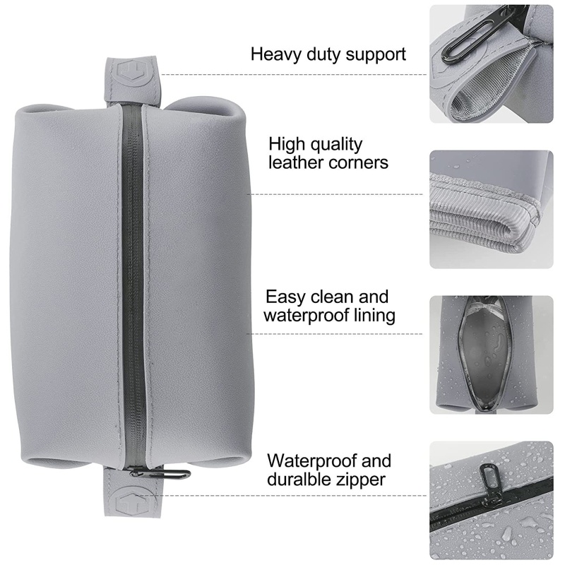 Túi Đựng Mỹ Phẩm Bằng Silicone Chống Thấm Nước Tiện Dụng