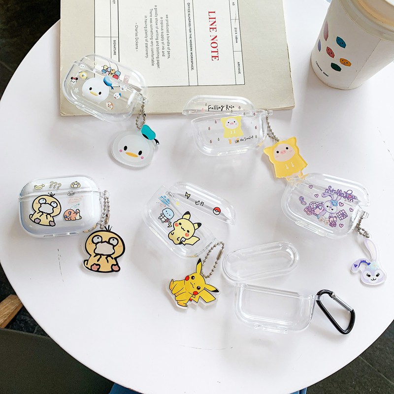 Ốp hộp sạc tai nghe nhiều kiểu dáng động vật hoạt hình tùy chọn dễ thương cho Airpods 1 / 2