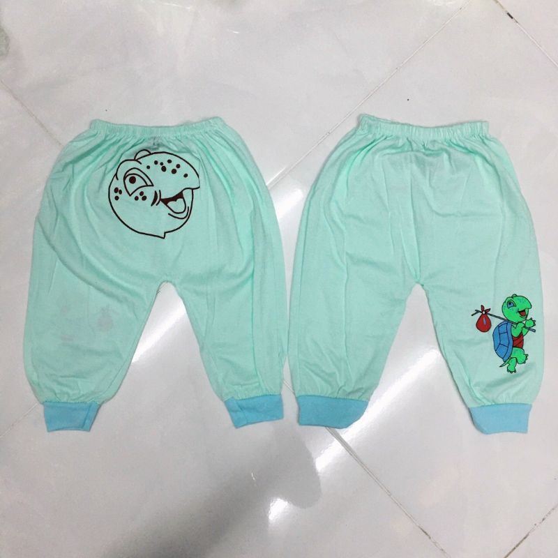 Quần dài Carter 100% cotton in mông thú size sơ sinh đến dưới 15kg