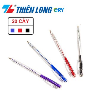 HỘP 20 cây bút bi ngòi nhỏ TL-027