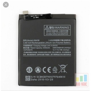 Pin xịn xiaomi mi mix 2 bm3b mới 100%