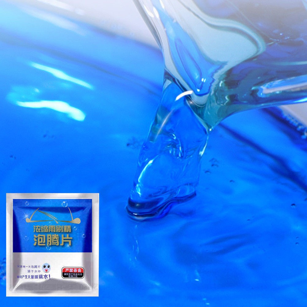 Viên sủi vệ sinh kính chắn gió xe ô tô tiện lợi