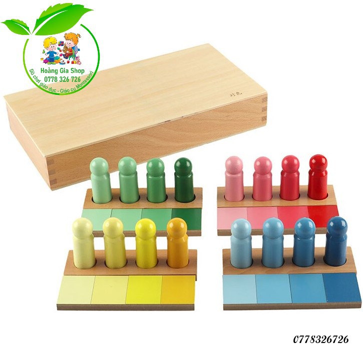 Bảng phân loại các cặp màu tương đồng Montessori (Color Resemblance Sorting Task)