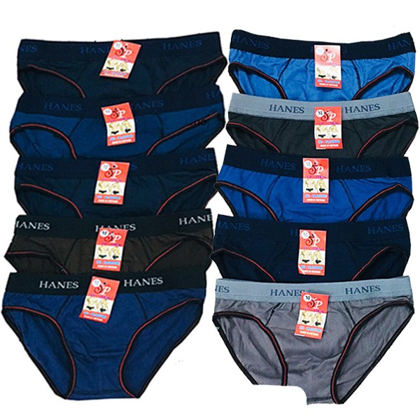 Combo 10 Quần lót nam tam giác cotton xịn nhiều lưng có size cho người béo bụng underwear SỊP HN10_(Shop cho xem hàng)