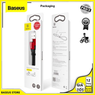 Chính hãng_dây cáp sạc iphone ngắn - baseus 23cm