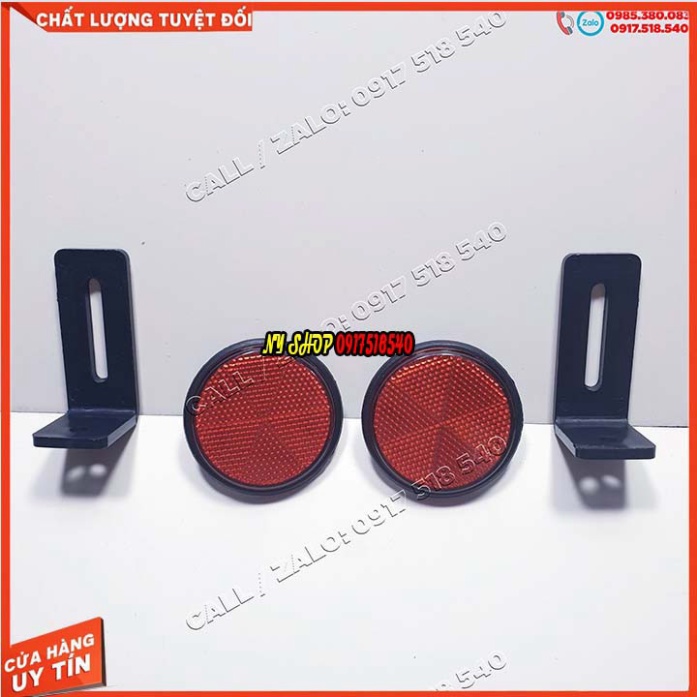 BỘ 4 MẮT MÈO PHẢN QUANG + PAT TRƯỚC SAU GẮN MỌI LOẠI XE Ảnh thật Sp