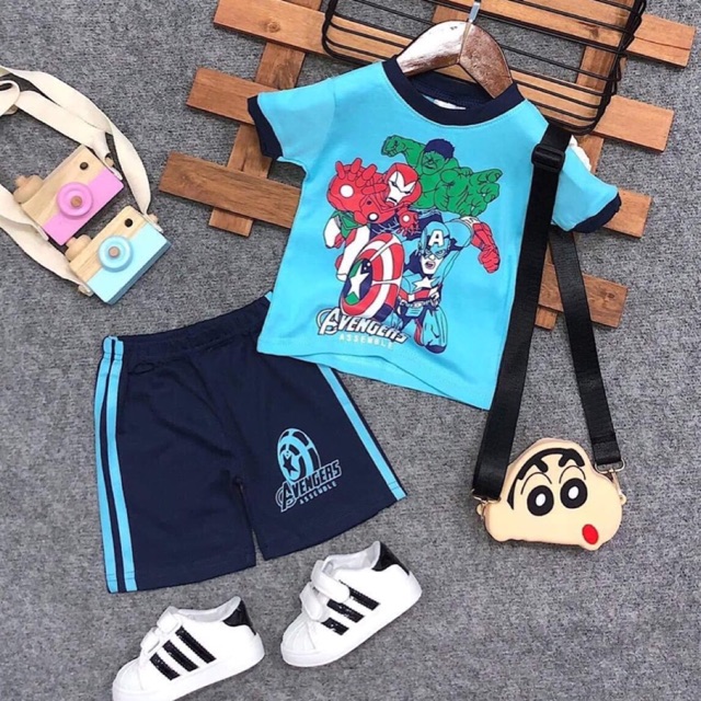 Bồ đồ cotton bé trai xịn Troang