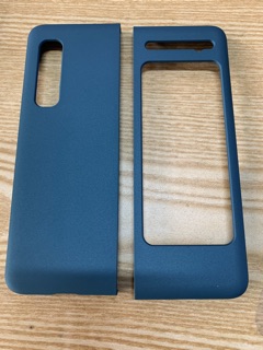 Ốp Galaxy Fold mủ cứng đen