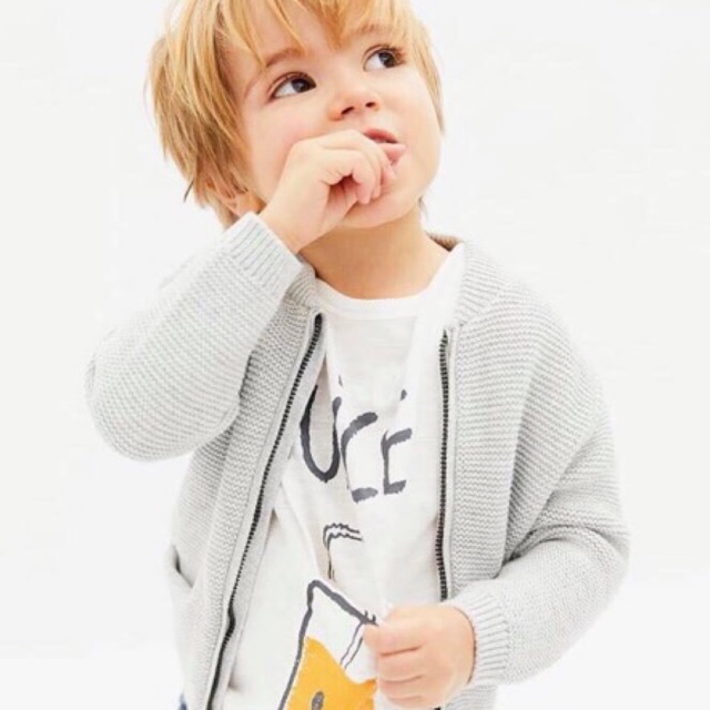 Áo khoác len ZARA bé trai