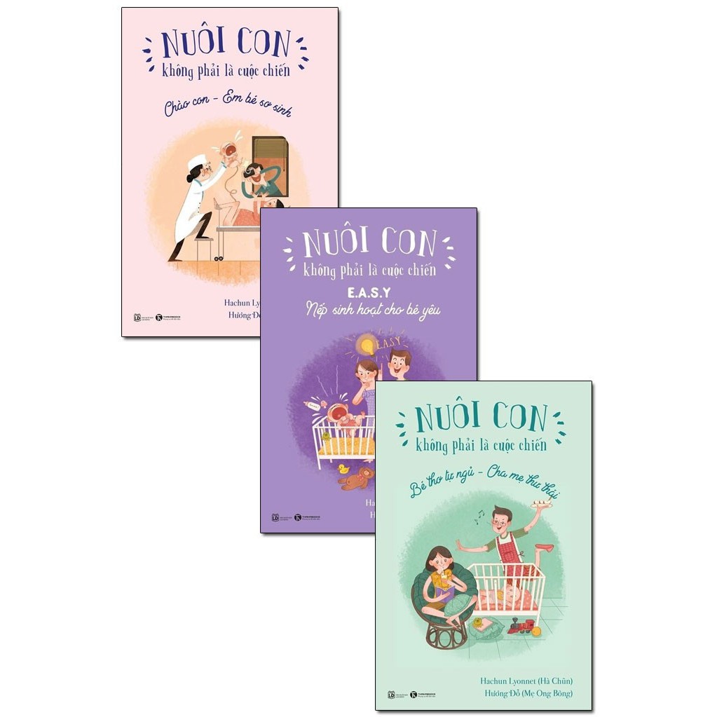 Sách - Nuôi Con không phải là cuộc chiến 2 - Quyển 2: EASY - Nếp sinh hoạt cho bé yêu - tặng kèm bookmark