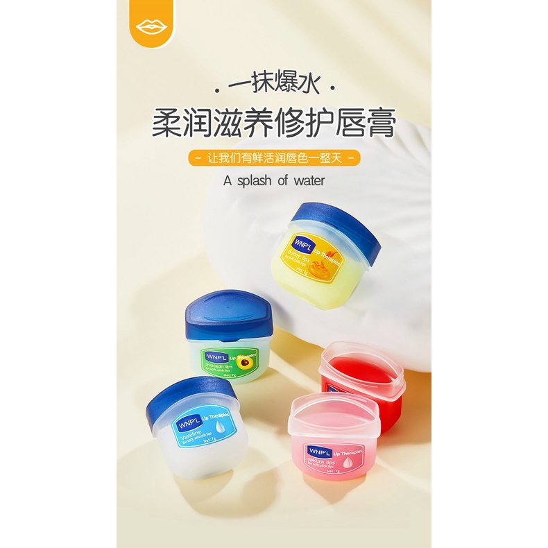 _Ảnh Thật_🍀 Son Dưỡng Môi WNP’L 🌈 Hủ 99% NATURAL LIPTHERAPIES 7g Chính Hãng