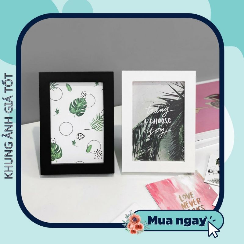 Khung ảnh để bàn 10*15 ,13*18,15*21 mặt mica giá rẻ nhất - khung để bàn đẹp