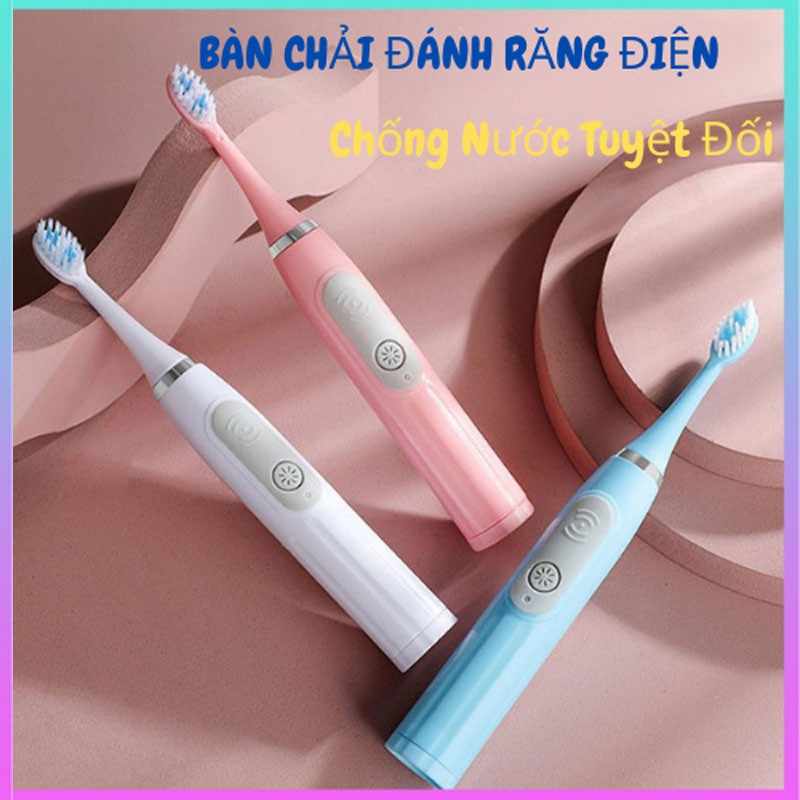 Bàn Chải Điện, Bàn Chải Điện Tự Động Đánh Răng Nội Địa Cao Cấp L4