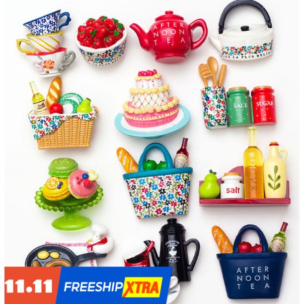 Hít tủ lạnh chủ đề ẩm thực (BST02) nhiều mẫu.