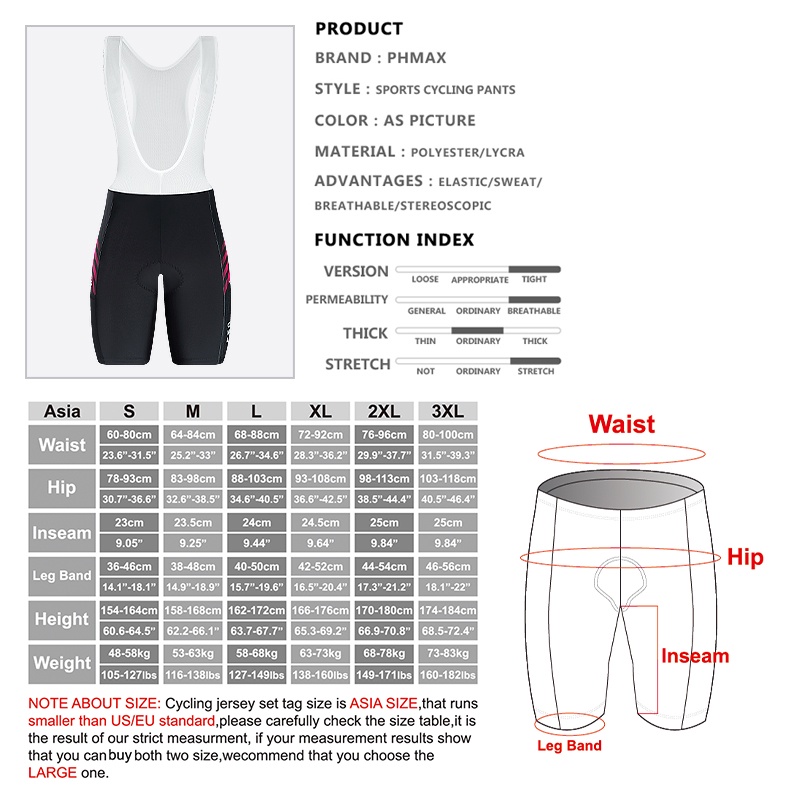 Quần đùi/ Quần yếm short đạp xe PHMAX vải nhanh khô thoải mái thời trang dành cho nữ