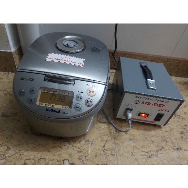 Bộ đổi nguồn, biến áp tự ngẫu dùng cho đồ nội địa