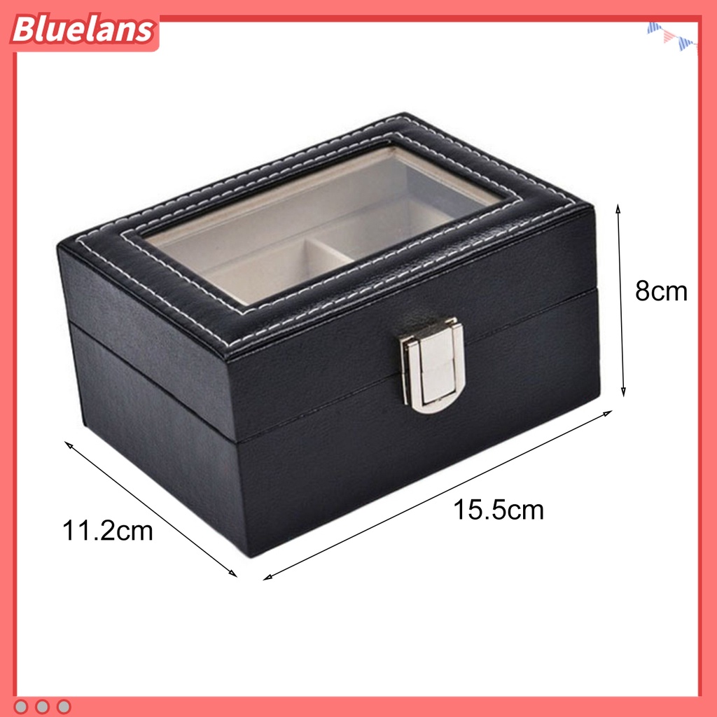 Hộp Gỗ Đựng Đồng Hồ 3 Ngăn Chống Bụi