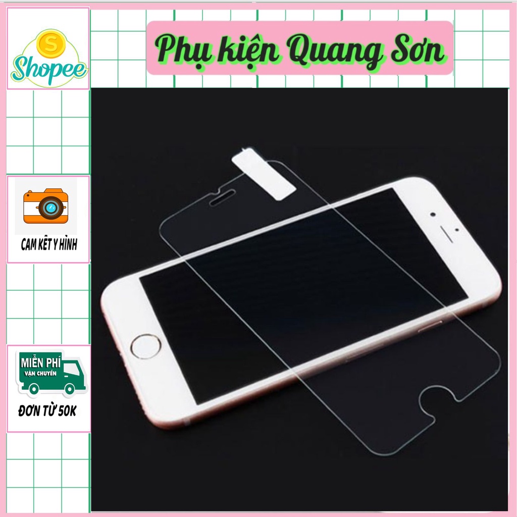 Kính cường lực iphone 2.5D  mài cạnh dành cho 6g/6s/6Plus/6sPlus/7g/8g/7Plus/8Plus/X/Xsmax/11Pro/11Promax