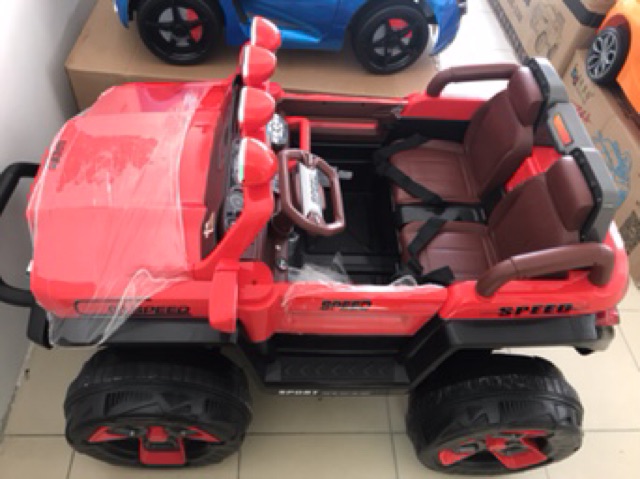 Ô tô điện trẻ em BDQ1200 đẹp dã man 2 động cơ lớn tải trọng đến 90kg.