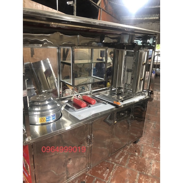 Xe bánh mì doner kebab 1m6