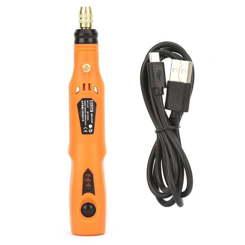 Máy khắc mài mini cao cấp HILDA MD3326C DC3.6V, HILDA MD3326C sạc USB bộ công cụ quay 3.6V Cordless