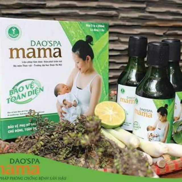Nước tắm cho mẹ sau sinh của người Dao đỏ Sapa - Dao'spa Mama là loại nước tắm,xông rất tốt cho sức khỏe của mẹ sau sinh