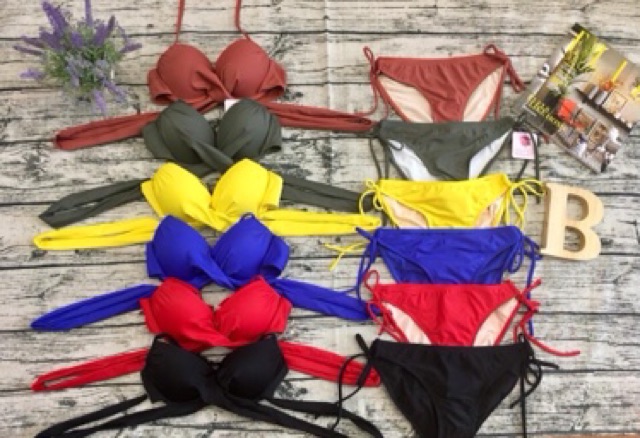 Bikini đồ bơi dây chéo hai mảnh