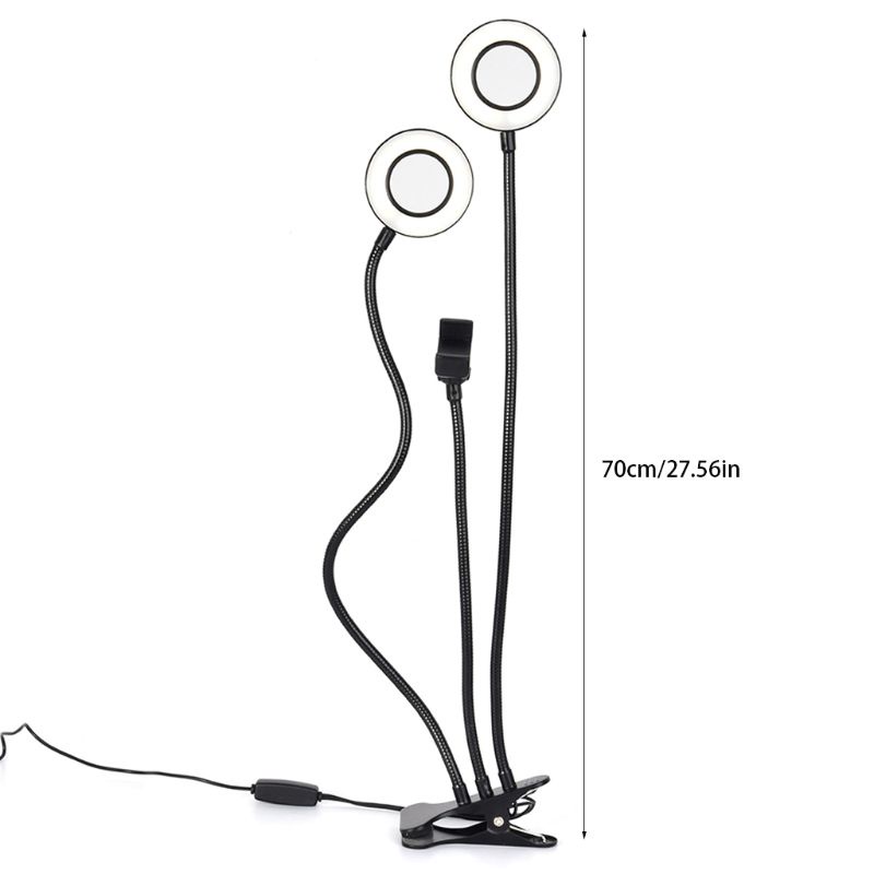 Đèn LED Vòng Nhẫn Điều Khiển Từ Xa Hỗ Trợ Chụp Ảnh Tự Sướng Cho Điện Thoại