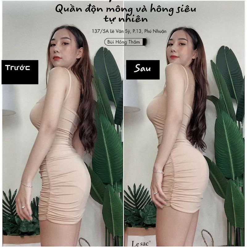 [Mã 44FASHIONSALE469 giảm 10K đơn 50K] Quần độn mông và hông HÌNH THẬT CHÍNH CHỦ