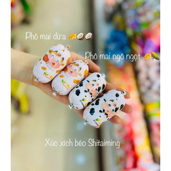 Xúc xích phô mai béo