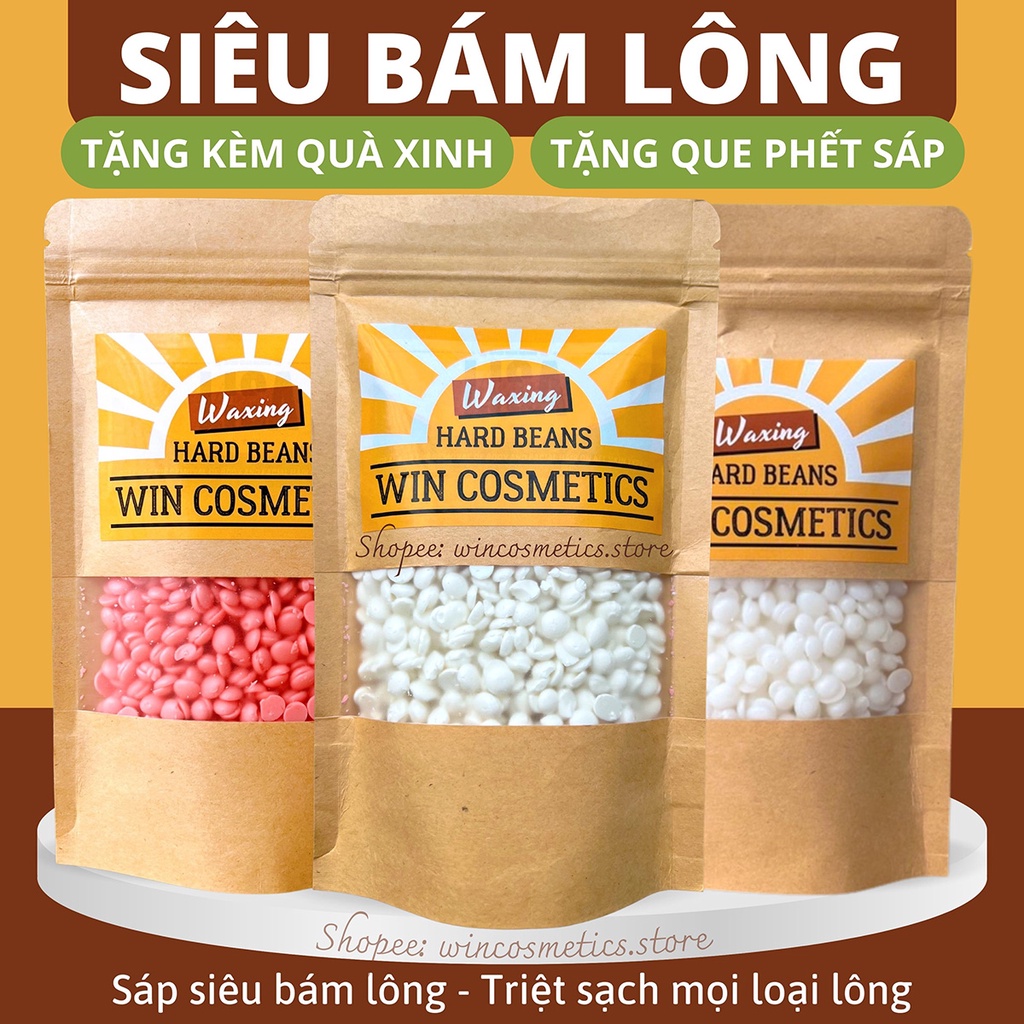 Sáp wax lông nóng wax beans, sáp Premier siêu bám lông, Hard Wax Beans nhập khẩu cao cấp