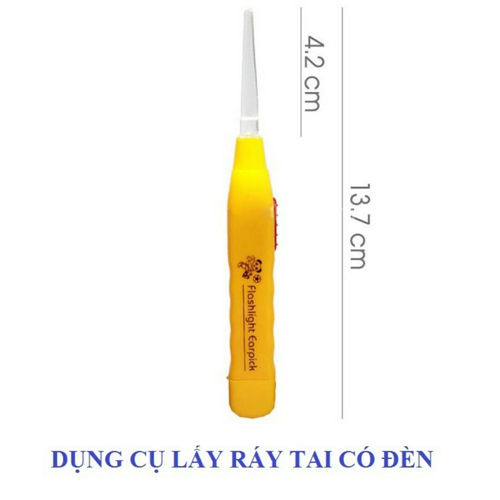 DỤNG CỤ LẤY RÁY TAI CÓ ĐÈN