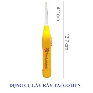 DỤNG CỤ LẤY RÁY TAI CÓ ĐÈN