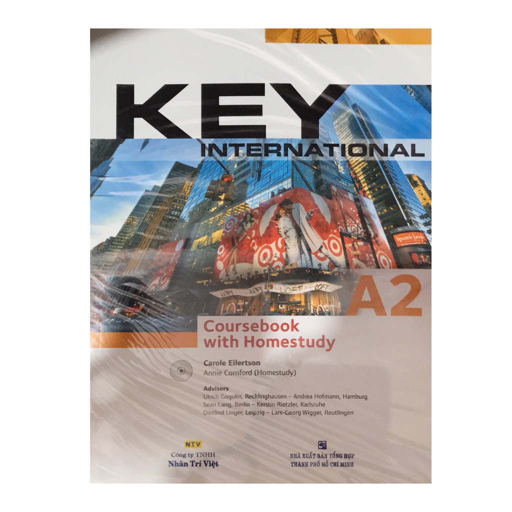 Sách-KEY international A2 coursebook with yhomestudy