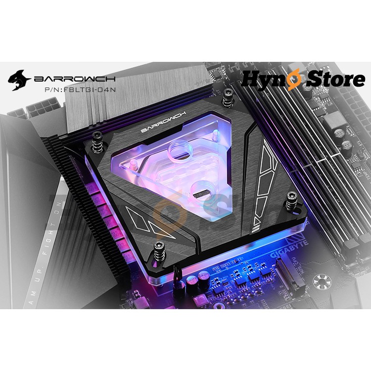 Block CPU Intel Barrow Iron man Tản nhiệt nước custom - Hyno Store