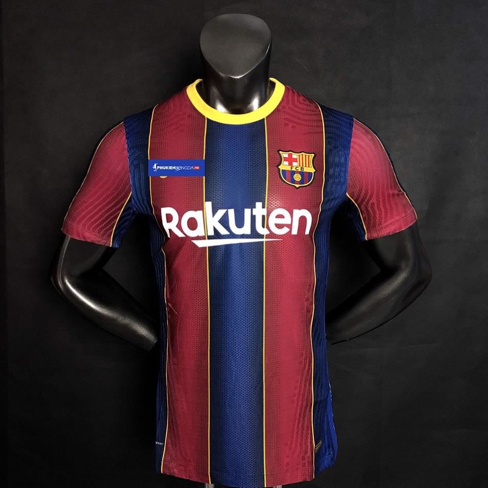 Áo đấu Barca xanh sọc đỏ sân nhà 2020-2021, áo Barca xanh sọc đỏ sân nhà 2020-2021 SF (Thái Lan) !