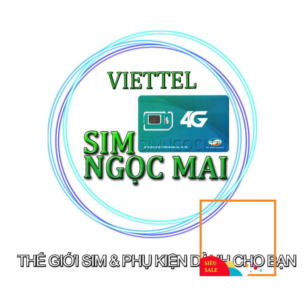 [FREESHIP] Sim 4G Viettel D500 - D500T  4Gb/tháng Trọn Gói 1 Năm Không Nạp Tiền - NGHE GỌI ĐƯỢC